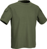 TACTICAL T-SHIRT WITH POCKETS - DEFCON 5 - OD GREEN