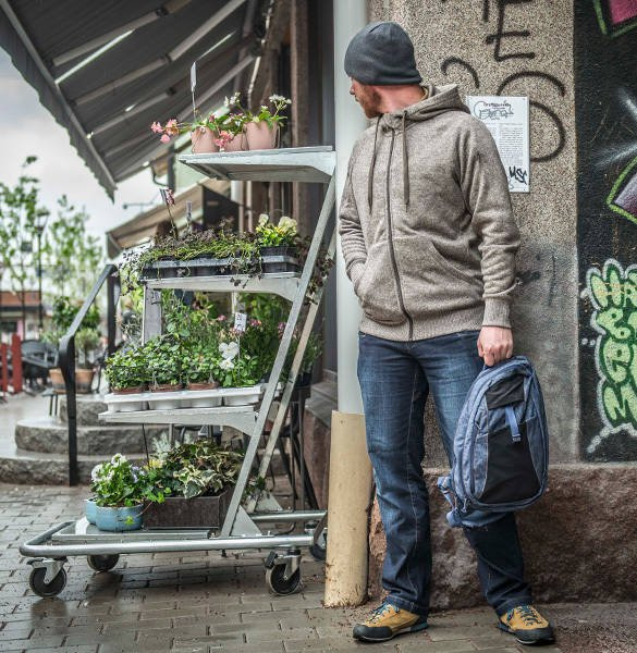 EDC SLING BACKPACK - 6.5 L - Helikon-Tex® - BLACK-GREY MELANGE