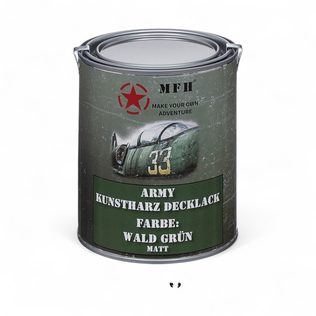 Military camouflage paint - quick drying - 1L - Forest Green - RAL6031 - MFH