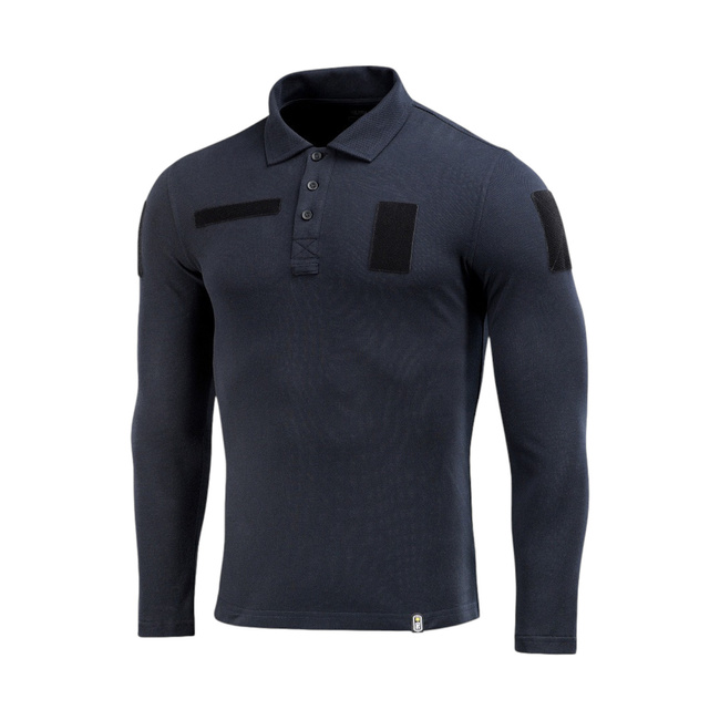 POLO TACTICAL SHIRT LONG SLEEVE 65/35 - DARK NAVY BLUE - M-TAC