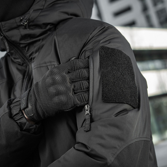 Winter Jacket for Temperatures Down to -20 Degrees Celsius - Alpha Gen.III Pro Primaloft - Black - M-Tac