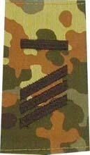 GERMAN ARMY FLECKTARN CAMO/BLACK SHOULDER LOOPS ´HAUPTGEFREITER UA´