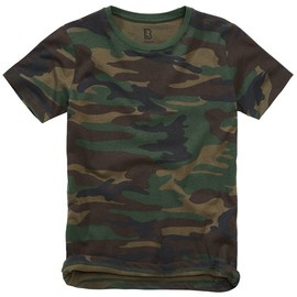 KIDS COTTON T-SHIRT - WOODLAND - BRANDIT
