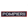 Piept \ 10x2,5 cm \ Albastru închis (navy) \ Roșu \ Alb \ Sewing
