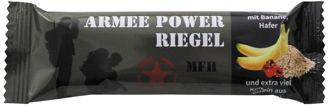 ARMY POWER BAR - OATS AND BANANA - 60 G - MFH