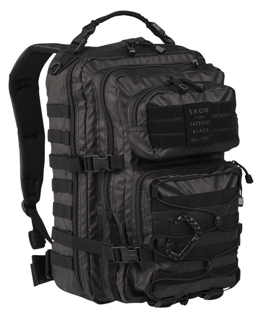 US ASSAULT BACKPACK - 36 L - TACTICAL BLACK