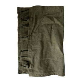 TEXTILE COVER - OLIVE GREEN - MILITARY SURPLUS ROMANIAN ARMY - IN GOOD CONDITION