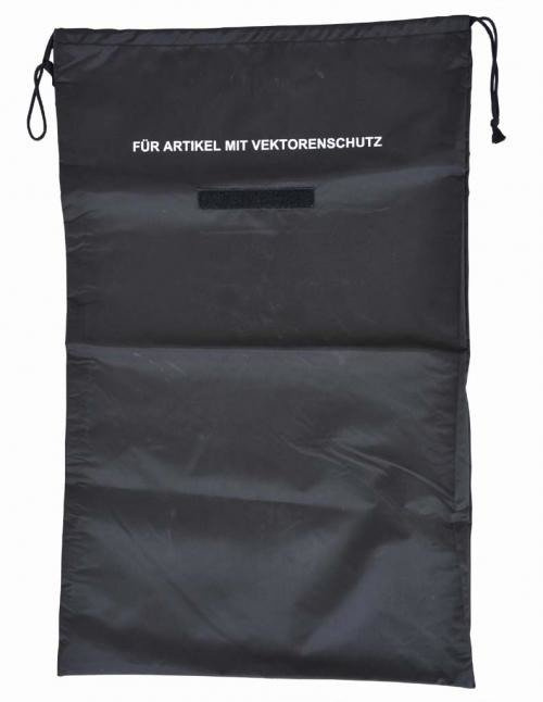 GERMAN ARMY BLACK LAUNDRY BAG USED