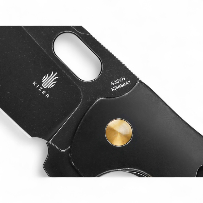 EDC Pocket Knife C01C XL S35VN - Titanium - Black