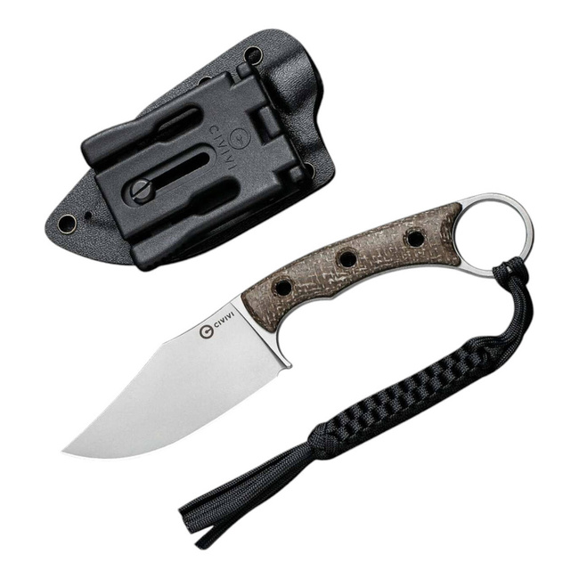 EDC KNIFE MIDWATCH MICARTA BROWN - CIVIVI