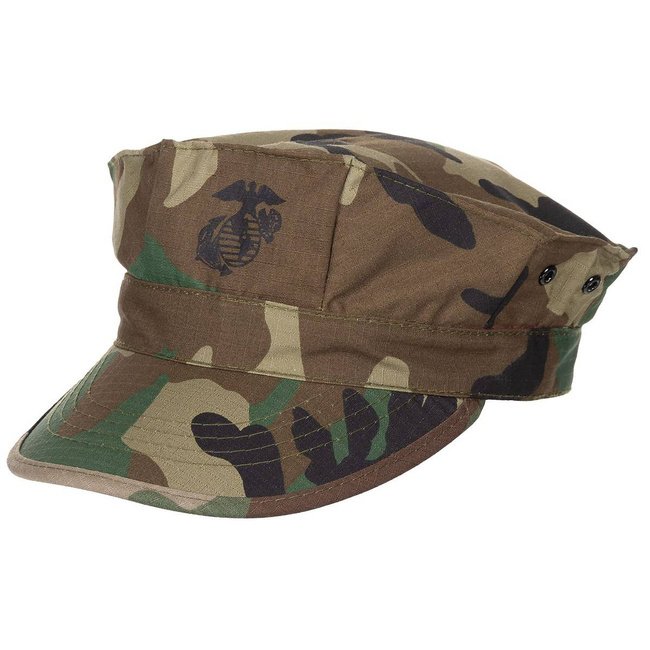 US CAP "USMC" - MFH® - WOODLAND