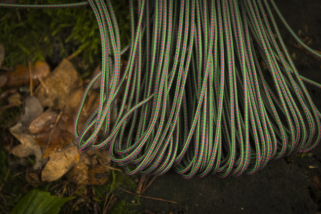 Paracord - Tactical 275 Cord (100ft) - Black - Helikon