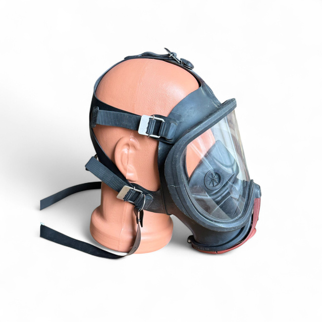MSA AUER ULTRA ELITE GAS MASK FOR FIREFIGHTERS - USED, IN GOOD CONDITION - FOR DECORATION
