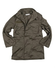 AUSTRIAN FIELD JACKET - OD - MILITARY SURPLUS - LIKE NEW