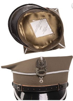 Polish nco visor hat (czapka) w.insignia like new