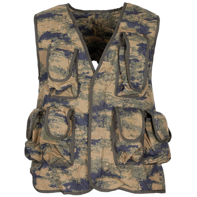 TACTICAL VEST - MODEL M2008 - AIR FORCE - TURKISH ARMY MILITARY SURPLUS - USED