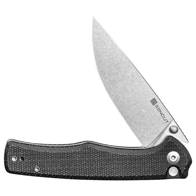 POCKET KNIFE - "SENCUT Crowley Micarta Black" - Böker