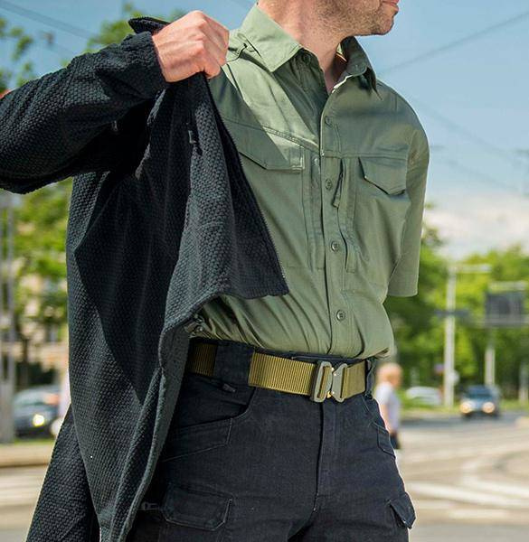 TACTICAL BELT - COBRA® FC45 - AUSTRIALPIN® BUCKLE - 45 MM - Helikon-Tex® - BLACK