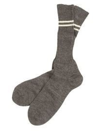 German WWII Grey Boot Socks - repro