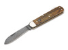 HUNTERS KNIFE DAMASCUS BROWN POCKET KNIFE - BOKER