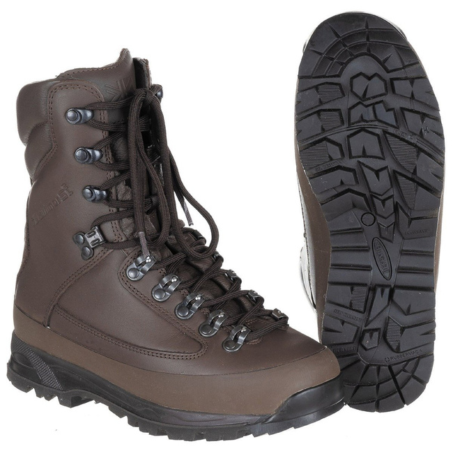 GB combat boots, "KARRIMOR", "COLD WEATHER", LADY, brown, like new