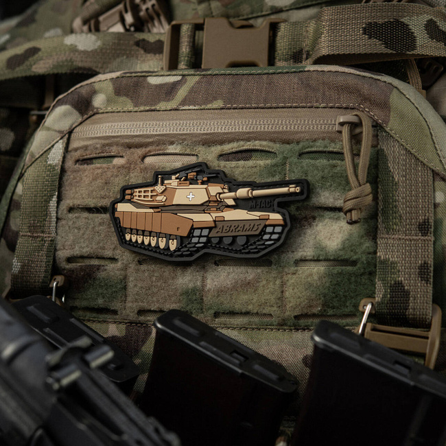 ABRAMS PVC PATCH 3D - COYOTE - M-TAC