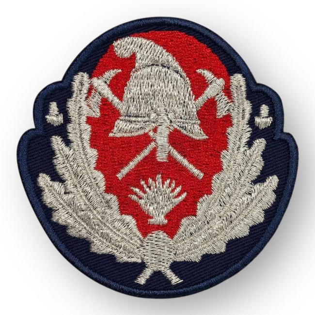 Emblema coifura Pompieri IGSU - Ofiteri Inferiori - aplicare termica