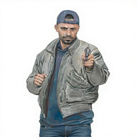 Paper target 23 - 89 x 63 cm - Reintex