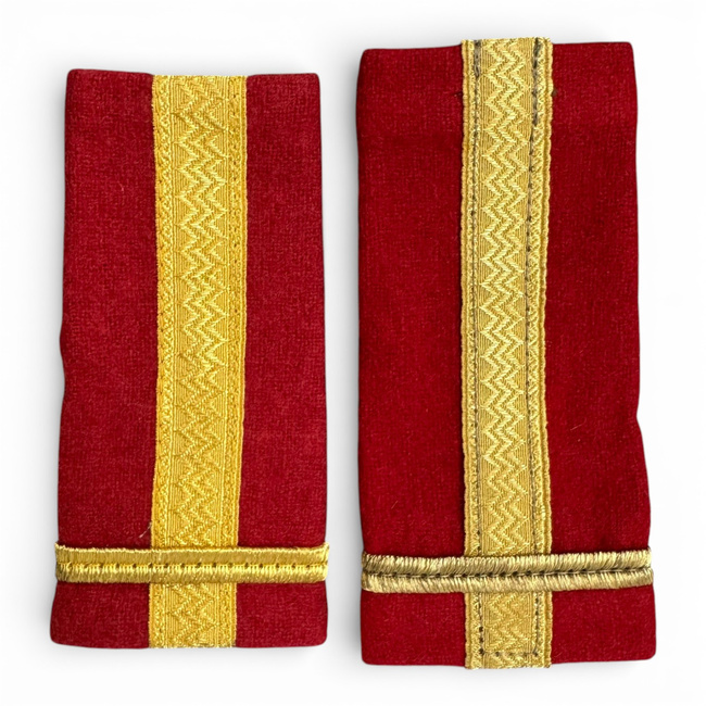 OFFICER RANKS, INFANTRY, MUSIC - MAJOR WITHOUT A MARK, RED CITY - MILITARY SURPLUS ROMANIAN ARMY - USED