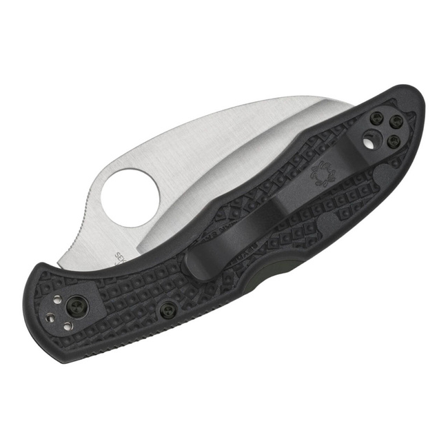 FISHING KNIFE TASMAN SALT 2 LIGHTWEIGHT H1 - BLACK - SPYDERCO