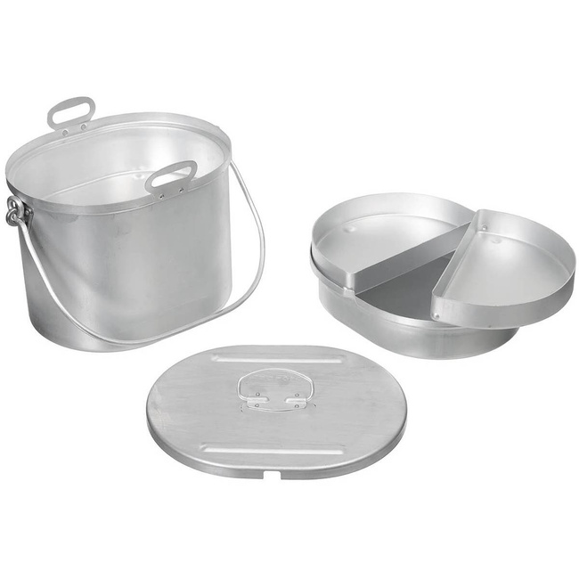 FOOD CONTAINER, 6 PIECES "MAGFORCE" ALUMINIUM - LIKE NEW