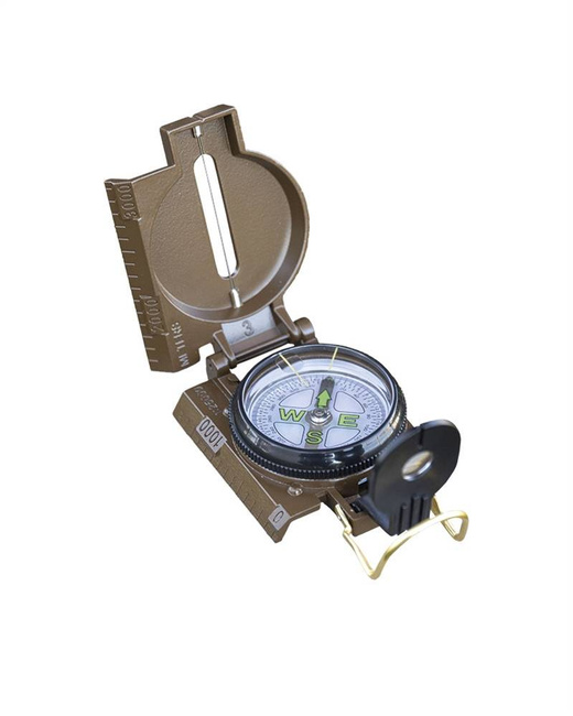 METAL COMPASS - GREEN OD - US MODEL - IMPORT