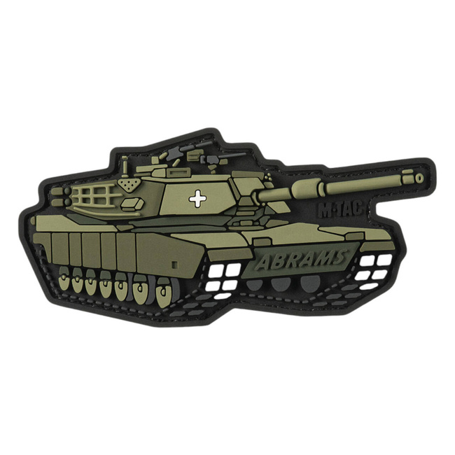 ABRAMS PVC PATCH 3D - OLIVE - M-TAC