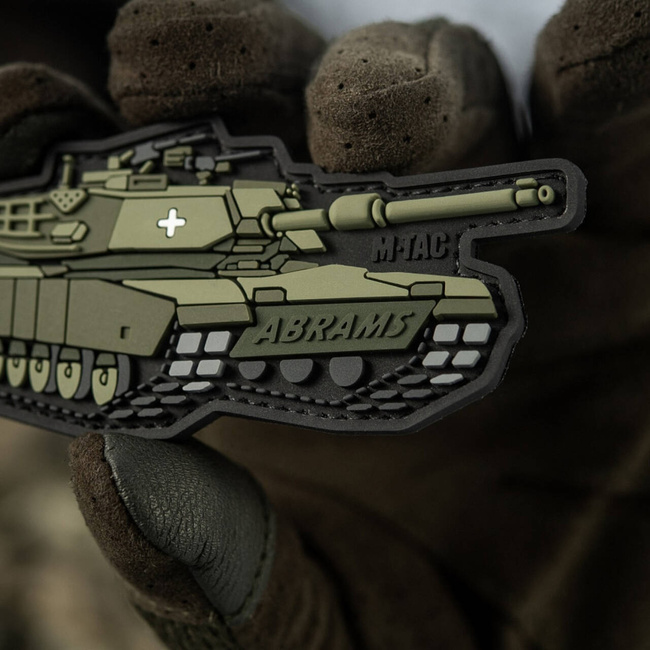 ABRAMS PVC PATCH 3D - OLIVE - M-TAC