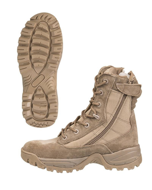 Coyote TACTICAL BOOTS TWO-ZIP