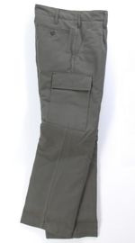 GERMAN ARMY O.D. MOLESKIN FIELD PANTS, LINED