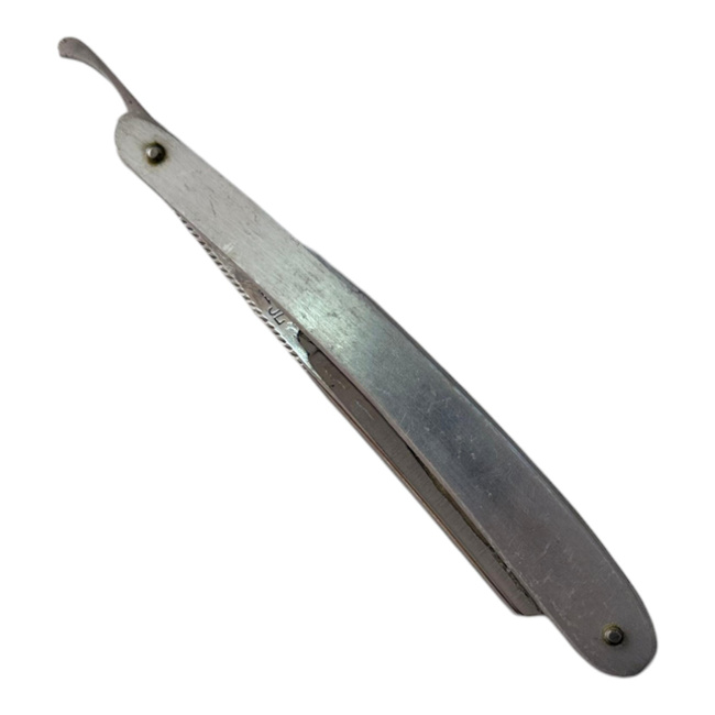 Classic barber razor - Straight Razor type - Romanian surplus