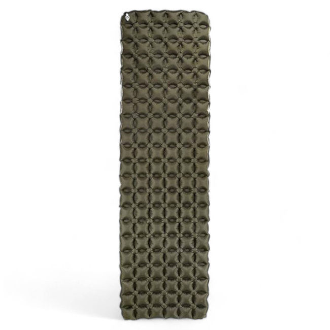INFLATABLE SLEEPING MAT - 195x60 CM - OLIVE GREEN - M-TAC