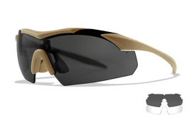 WileyX Vapor 2.5 - tactical glasses replacement lenses - Matte tan frame