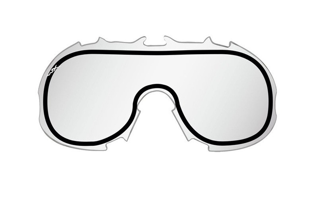 Glasses - Wileyx - SPEAR Dual Smoke/Clear/Rust Matte Black Frame