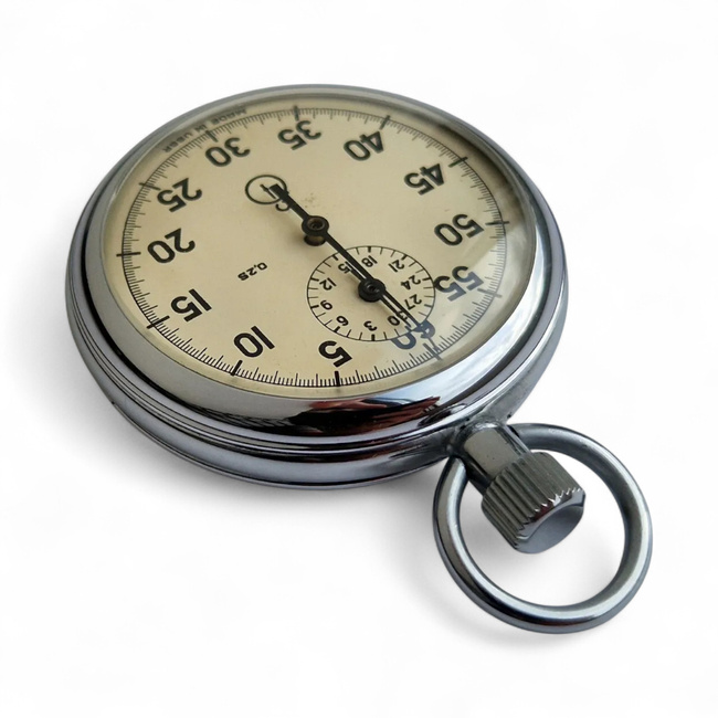 Vintage AGAT Stopwatch - USSR - Romanian Army Military Surplus - In good condition