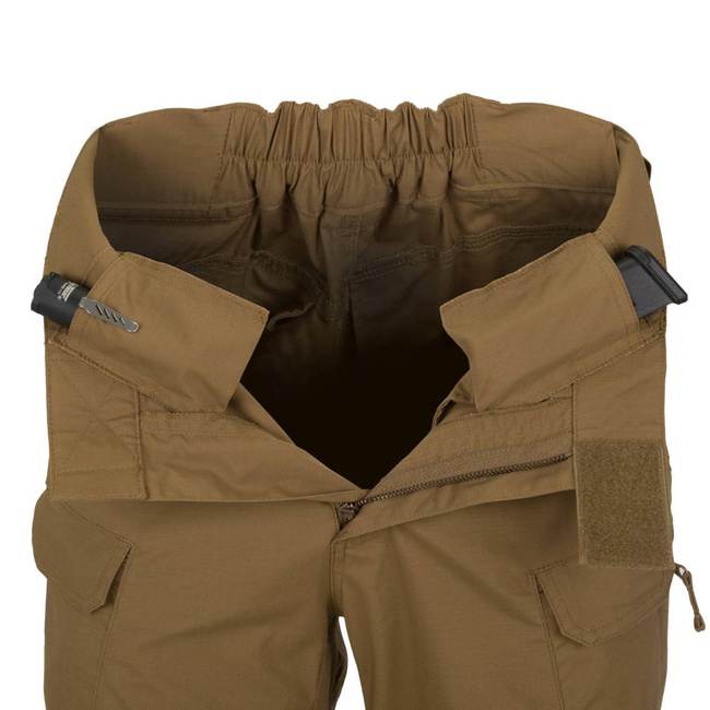 URBAN TACTICAL PANTS - PolyCotton Ripstop - Helikon-Tex - MUD BROWN
