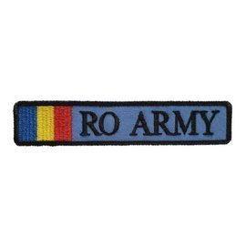 ECUSON RO ARMY CU DRAPEL AVIATIA MILITARA 15x2.5cm