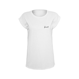 WOMEN'S T-SHIRT - FORVERT PRINT - WHITE - SANTA MARIA - BRANDIT