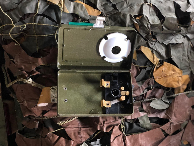 ELBA TIMISOARA RSR military lantern - Romanian Army Surplus - in good condition