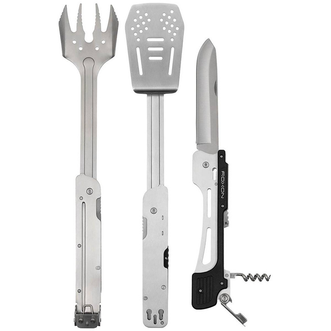 ROXON BBQ MULTIFUNCTION SET "MBT 3" - 6 IN 1