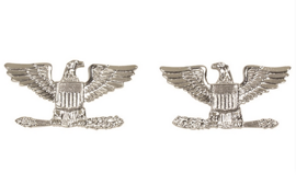 US Colonel Silver Rank Insignia