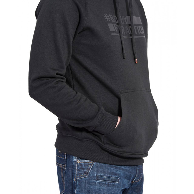 SWEATER WITH HOOD - "PHAETON - BORN FOR ACTION" - PENTAGON® - CINDER GREY