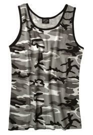 COTTON TANK TOP - Mil-Tec - URBAN CAMO