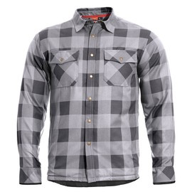 FLANNEL JACKET - "BLISS" - PENTAGON® - GREY